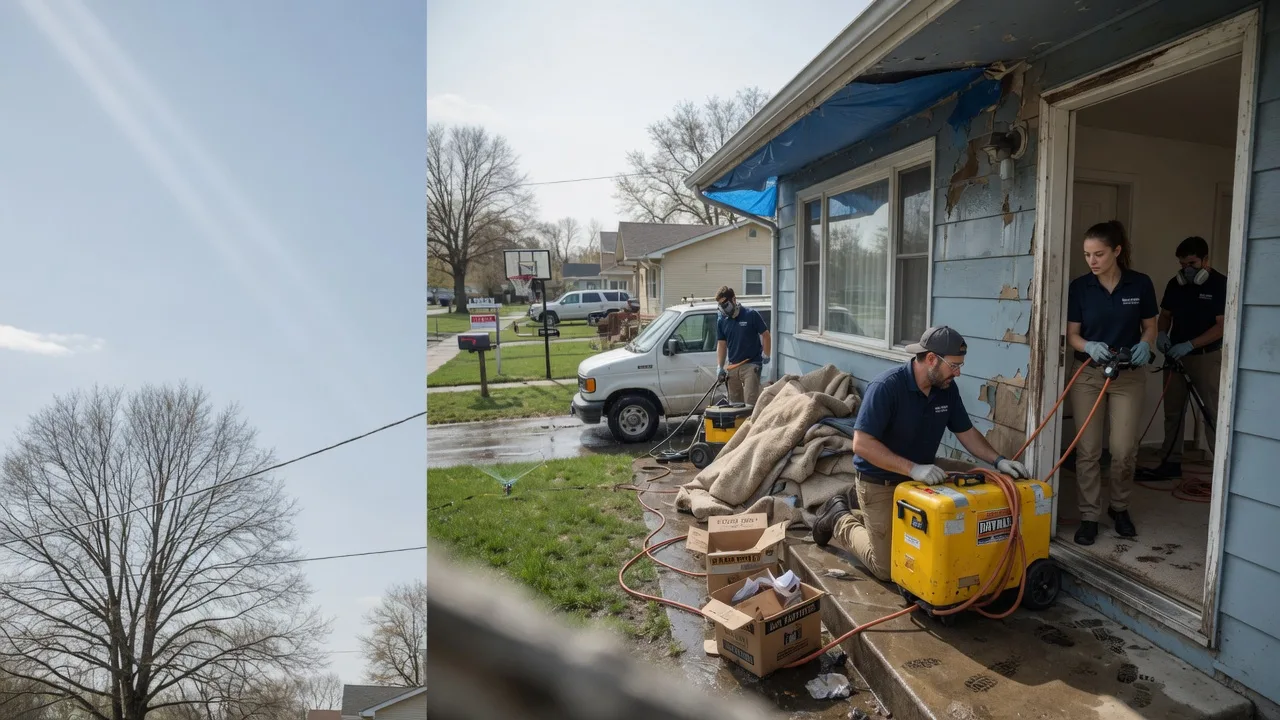 Basement Flood Cleanup in Bairoil, WY near me